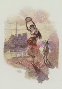 ノートルダムドパリのイラスト 作： Lucius Rossi